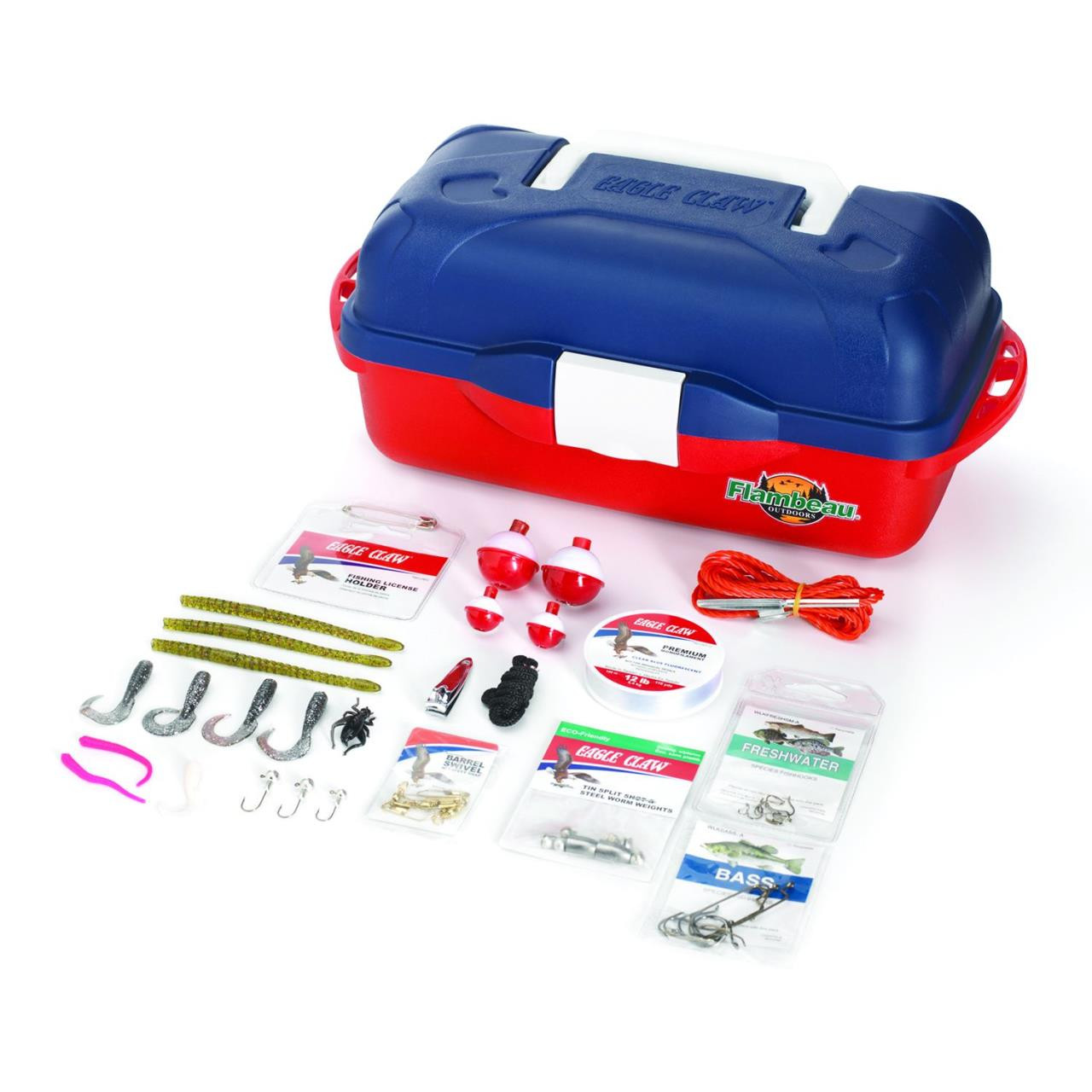 fishing tackle box kit