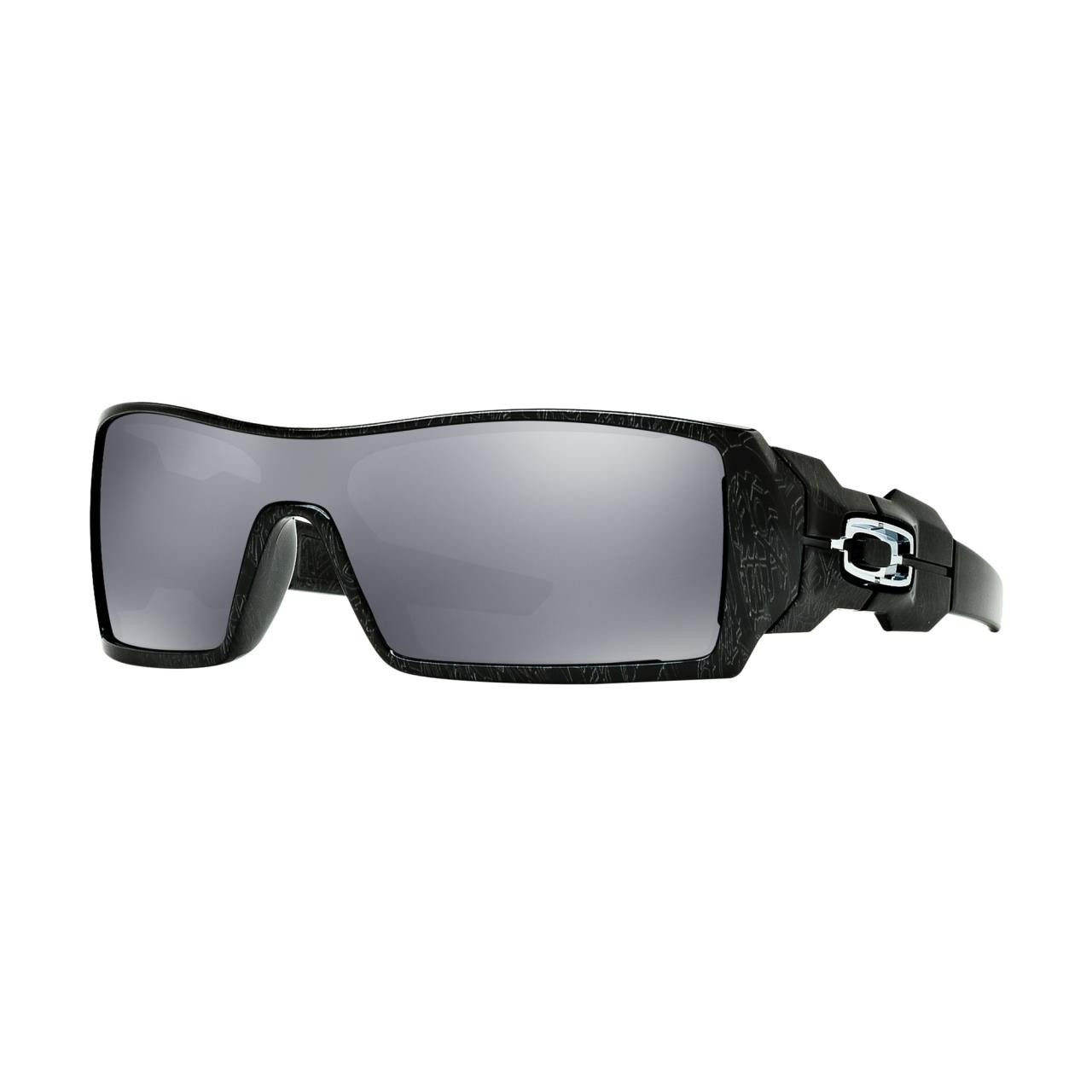 oakley oil rig white ghost text