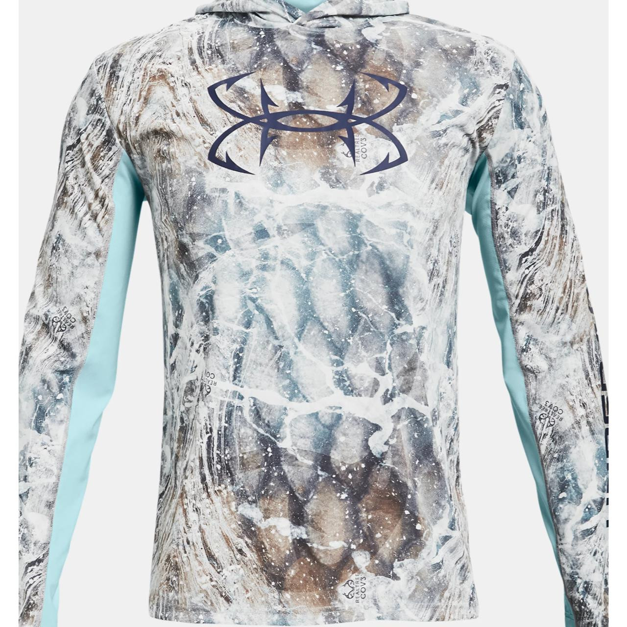 Under Armour Men's Iso-chill Shore Break Camo Hoodie 