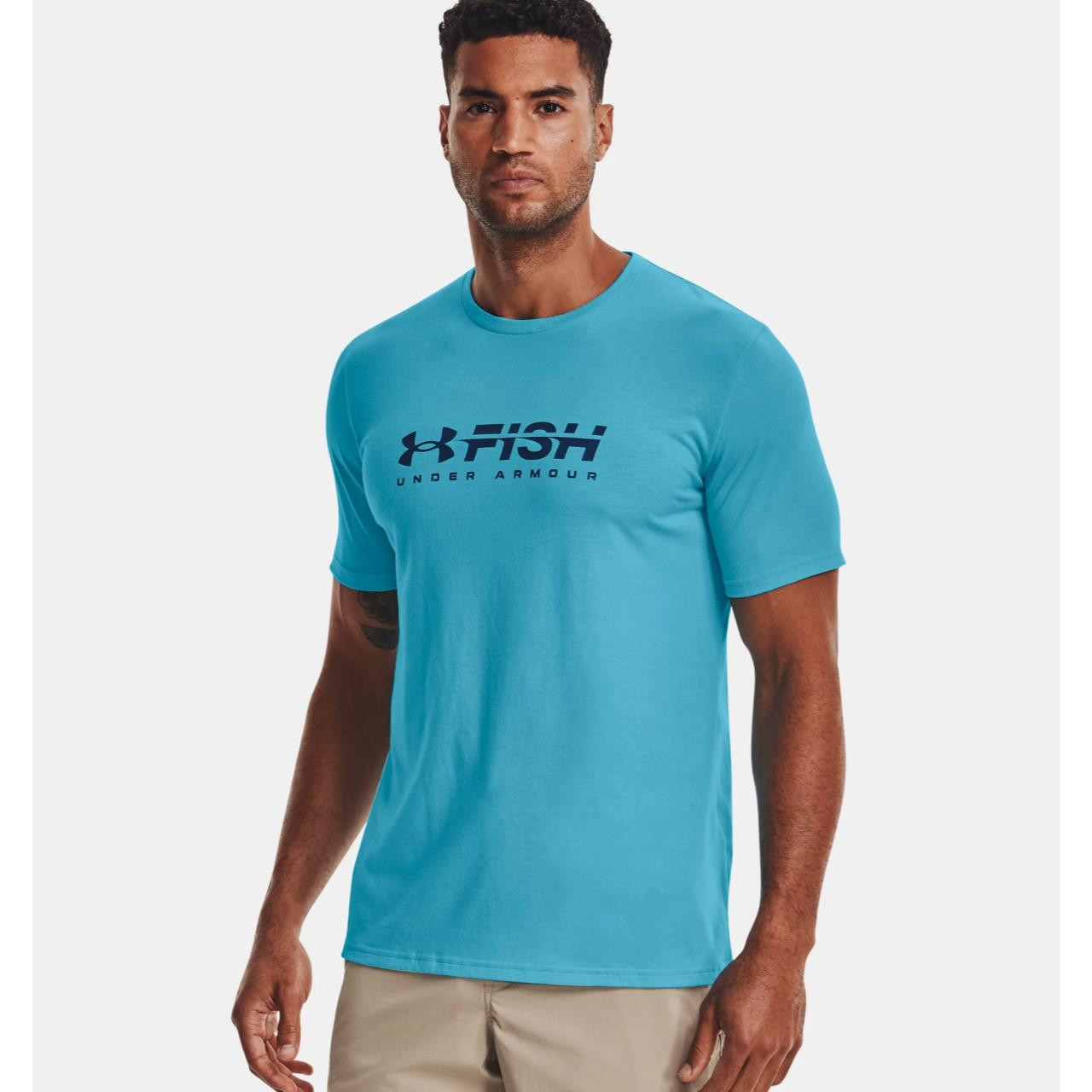 Under Armour Men's UA Fish Hook T-Shirt X-Large GREEN ENERGY