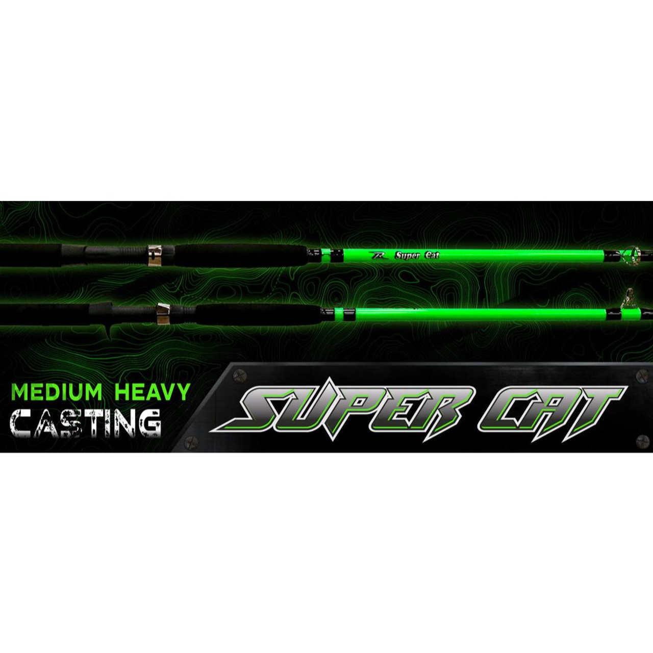 Rippin Lips Super Cat Legacy Special Edition Green Casting Rod