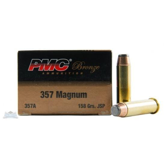 PMC Bronze 357 Mag 158 Grain JSP #357A - GameMasters Outdoors