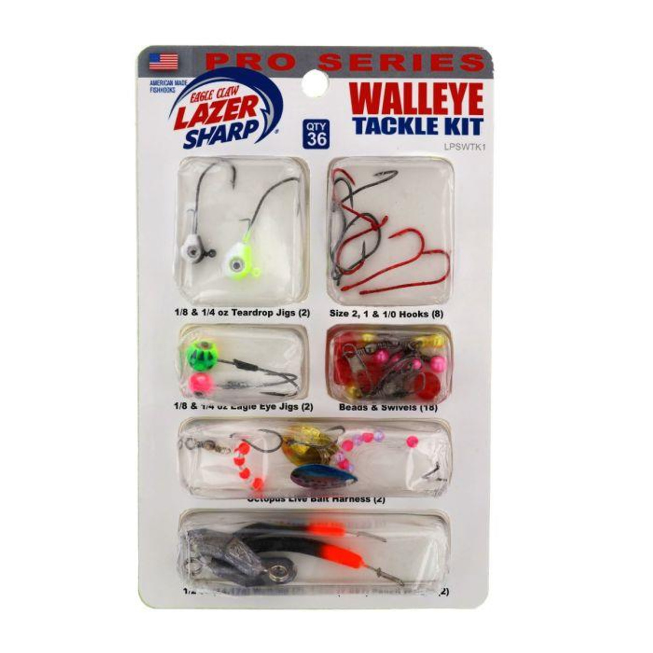 Eagle Claw LPS Walleye Tackle Kit #LPSWTK1 - GameMasters Outdoors