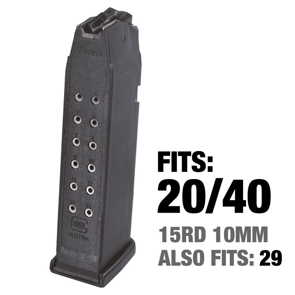 Glock 20 Magazine - 10mm 15rd #MF20015 - GameMasters Outdoors