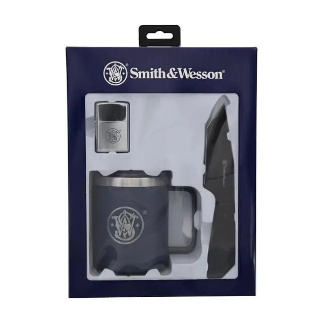 Smith & Wesson Knife, Mug, & Lighter Gift Set #1208871