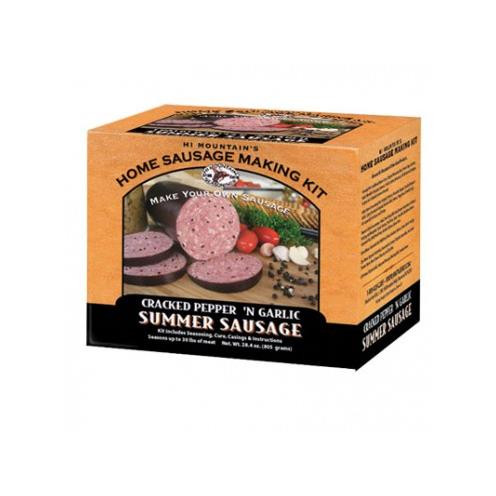 Hi Mountain Cracked Pepper & Garlic Summer Sausage Kit GameMasters