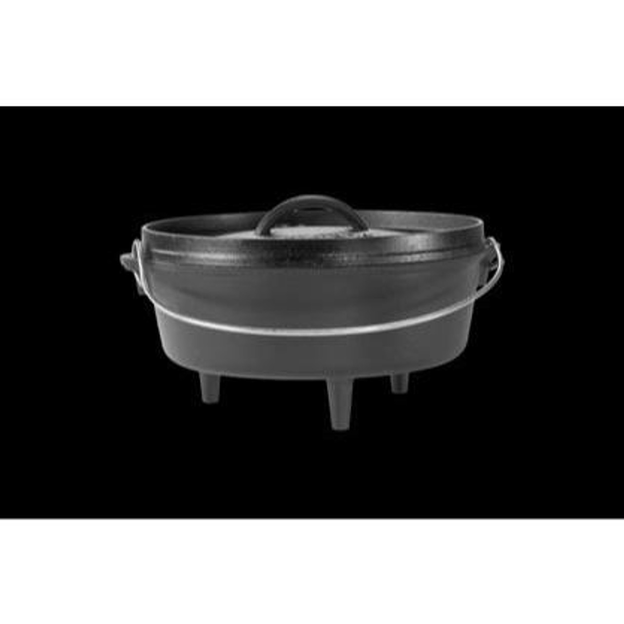  Lodge L10CO3 Cast Iron Camp Dutch Oven, 4-Quart: Dutch