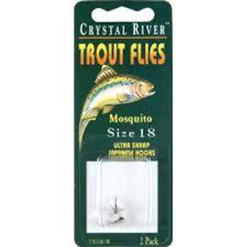 Crystal River Flys - Mosquito Size - 18 - CR108-18 - 039364884896
