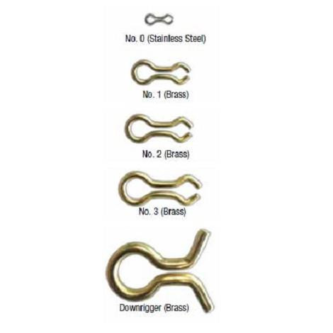 Do-It Brass Wire Eyes - 025724023128