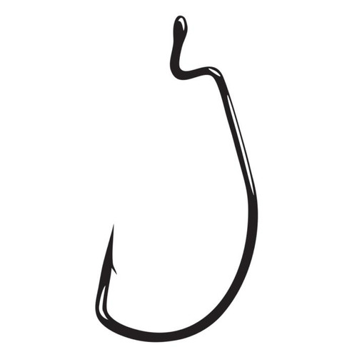 Gamakatsu Worm Hooks, Superline, Offset Shank, EWG - 089726041207