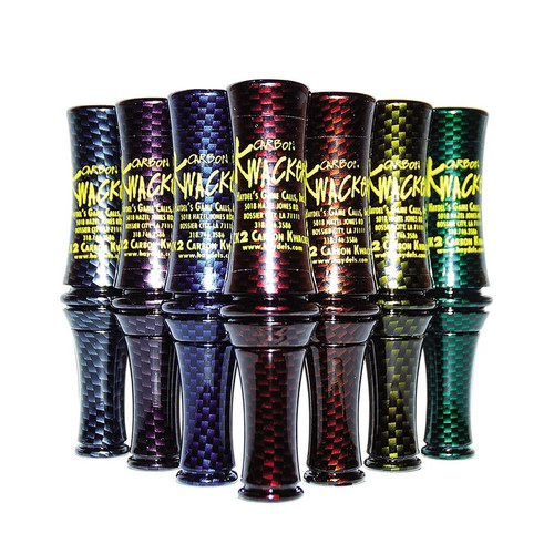 Haydel's Candied Carbon Kwacker Series Double Reed Mallard - Apple #CK2A - 086666300357