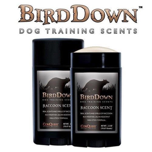 Conquest BirdDown Raccoon Scent - 2.5 oz #1243 - 094922118318