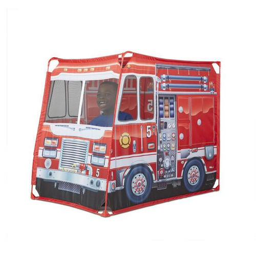 Melissa and Doug Fire Truck Play Tent #32102 - 000772321020