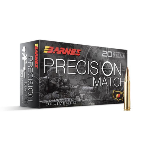 Barnes Precision Match 223 Rem 77Gr Open Tip Match BT #32018 - 716876223770