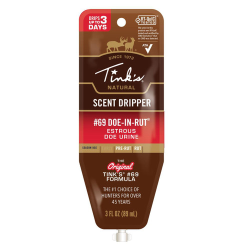 Tink's Doe In Rut Synthetc Disposable Dripper #W6376 BL - 049818217088