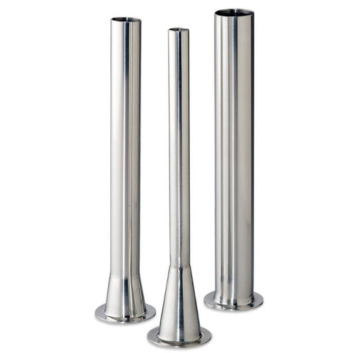 Lem Stuffing Tube - 1" OD Stainless Steel 1-9/16" Base #606C - 734494406061