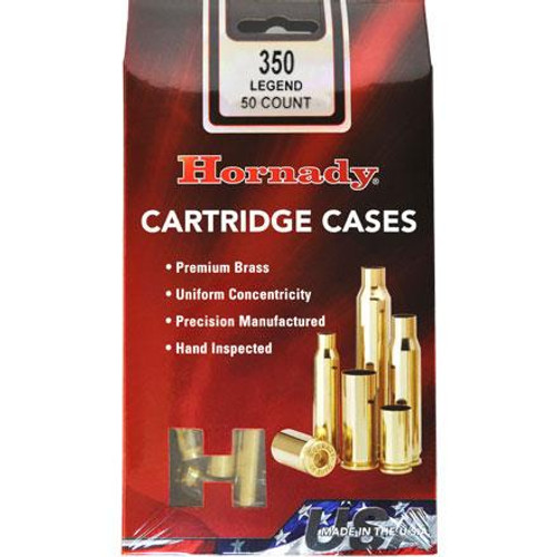 Hornady 350 Lgend Unprimed Brass - 50 Round #87296 - 090255872965