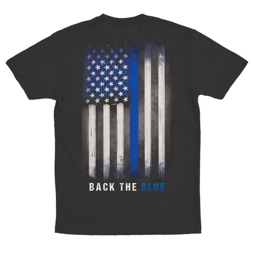 Back the Blue T-Shirt Mn #23079 -