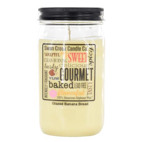 Swan Creek Pantry Jar 24oz Glazed Banana Bread - 751107183249