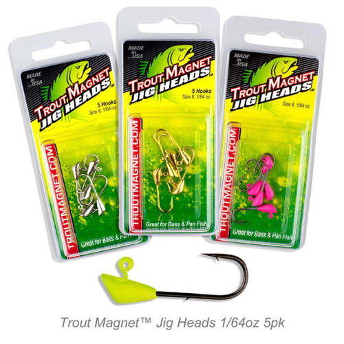 Leland's Lures Trout Magnet Jig Head 1/64 OZ -