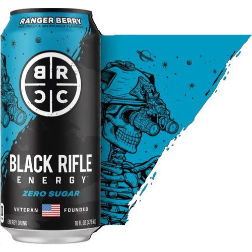 Black Rifle Coffee Ranger Berry Energy Drink 16oz - 810140157683 Black Rifle Coffee Ranger Berry Energy Drink 16oz - 810140157683