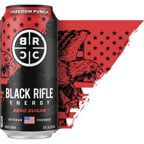 Black Rifle Coffee Freedom Punch Energy Drink 16oz - 810140157713