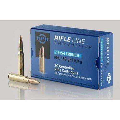 Prvi Partizan Ammunition 7.5 x 54mm French 139 Grain FMJ #PP7F - 8605003812807