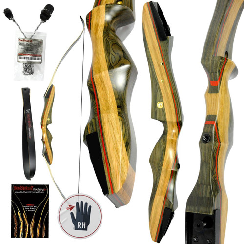 Southwest Archery 62" Spyder Takedown Recurve Bow -