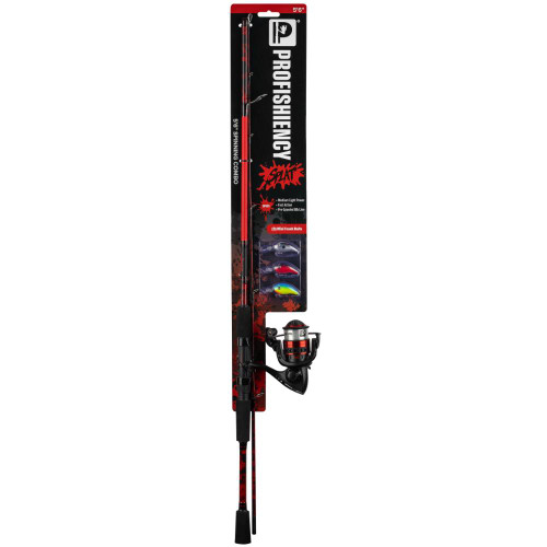 Profishishiency Splat Spinning Combo - 5'6" #PRO56SPINSPLAT - 850025316996