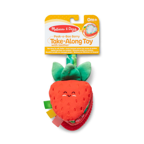 Melissa & Doug Peek-a-Boo Berry Take-Along Toy #50176 - 000772501767