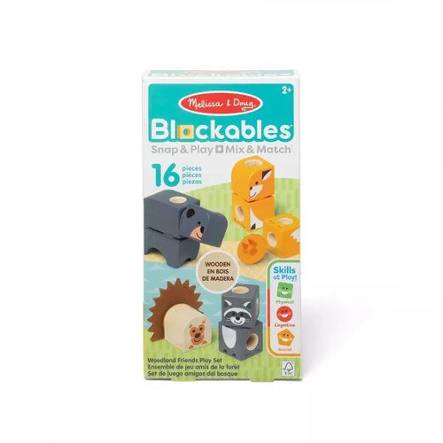 Melissa & Doug Blockables Woodland Creatures #50421 - 000772504218