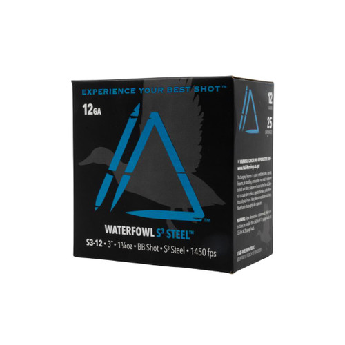 APEX AMMUNITION Waterfowl S3 Steel 12ga  BB Shot #S312-BB - 859781007995