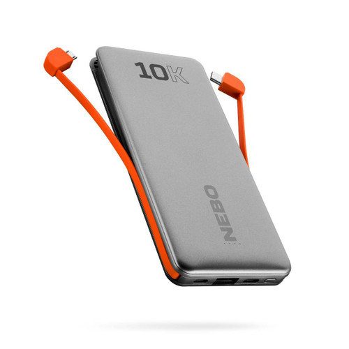 Nebo Power Bank 10k With Cords #NEB-PBK-0016 - 044435922452