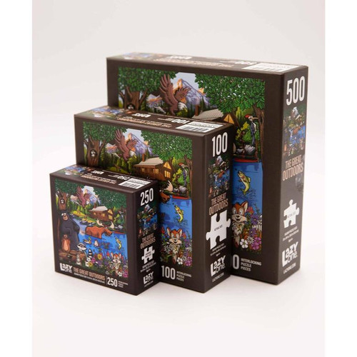 Lazy One Puzzle Great Outdoors / 250pc #PZ563C - 840346721159