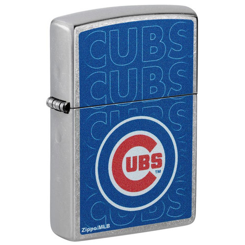 Zippo Lighter - MLB Chicago Cubs Logo Design  #46534 - 191693763263