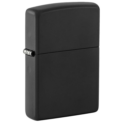 Zippo Lighter - Classic Black Matte  #218 - 041689102708