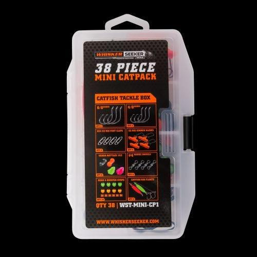Whisker Seeker Mini Catpack | 38 Piece Catfish Tackle Box  #WST-MINI-CP1 - 856633005598