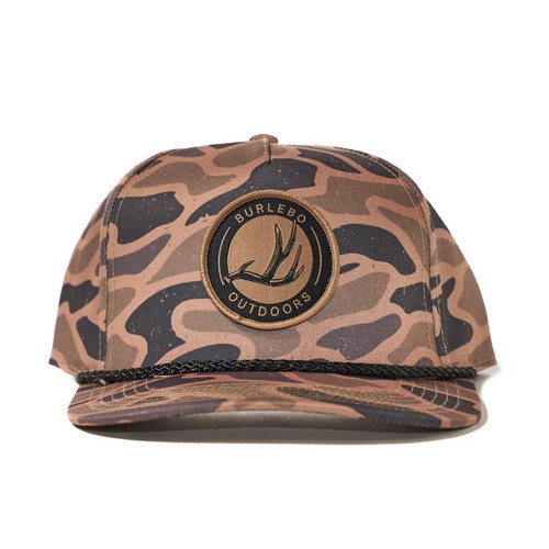 Burlebo Cap - Antler Patch - Gauge Camo  #C-AP-GC - 840376951465