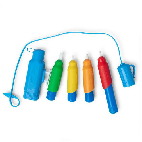 Melissa & Doug Water WOW! Pen Pack (4 Water Pens,Sprayer,Tether Cap) - 00077250285