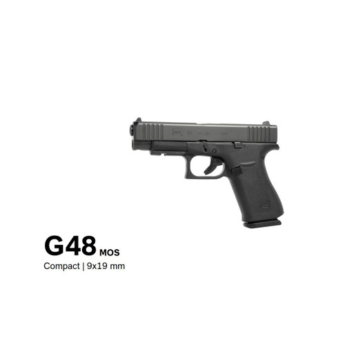GLOCK 48 MOS - 9MM  #UA4850201FRMOS - 764503049996