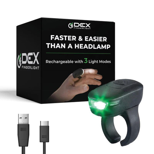Dex Finger Light Finger Light #DEX-FL-1B - 198715720358