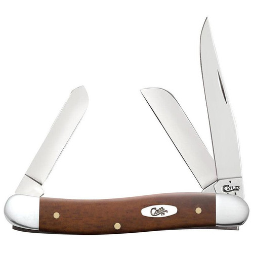 Case Cutlery Knife Smooth Chestnut Bone Medium Stockman  #28701 - 02120528701