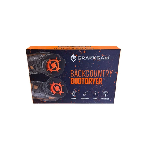 Grakksaw Backcountry Boot Dryer - Portable Boot Dryer #BCBD - 671891548089