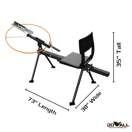 Do All Outdoors Sit-Down Single Full Cock Trap #ST200 - 649898200019