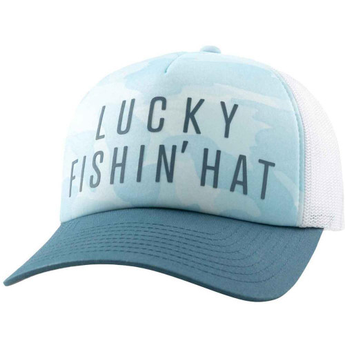 Huk Gone Fishin' Trucker Mn-Osfm Stormy Blue #H3000573-415 - 190840748146