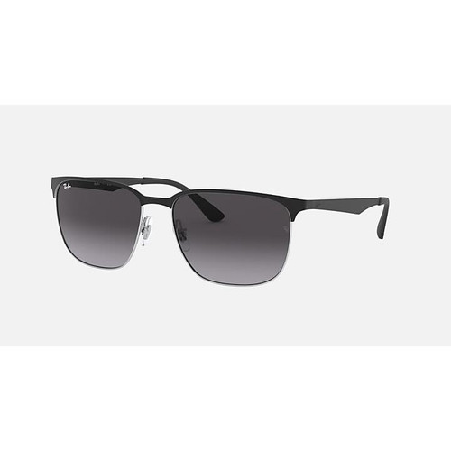 Ray-Ban RB3569 -  Black On Silver #0RB3569-90048G9 - 8053672828870
