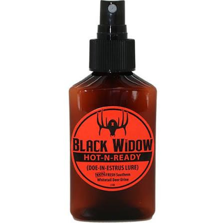 Black Widow Hot-N-ready Synthetic Doe Estrus - (Doe in Heat) 3oz.#G0007 - 899508000007