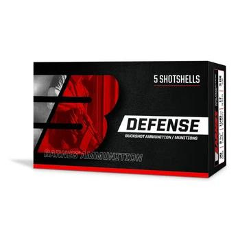 Barnes Bullets Defense 12 Gauge 2.75 00 Buck Shot #32010 - 716876128006