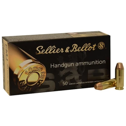 Sellier & Bellot 10mm Auto Ammo 180 Grain Full Metal Jacket #SB10A - 754908500918