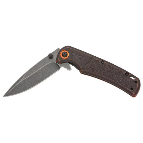 Browning Buckmark Slim Wash Knife Folder #3220581B - 02361478320